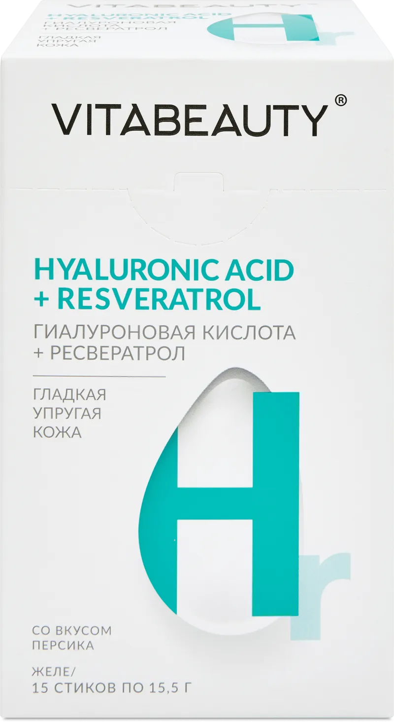 Hyaluronic acid + resveratrol