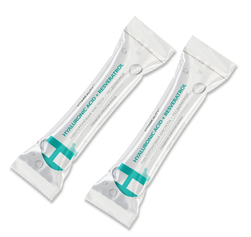 Hyaluronic acid + resveratrol