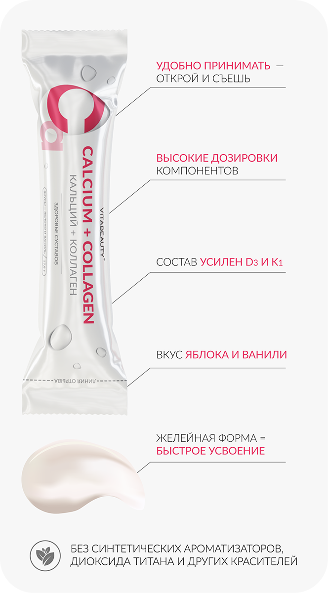 Calcium + collagen